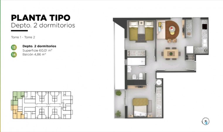 VENTA DPTO 1 DORMITORIO POCITO CORDOBA CAPITAL - OPORTUNIDAD INVERSION.
