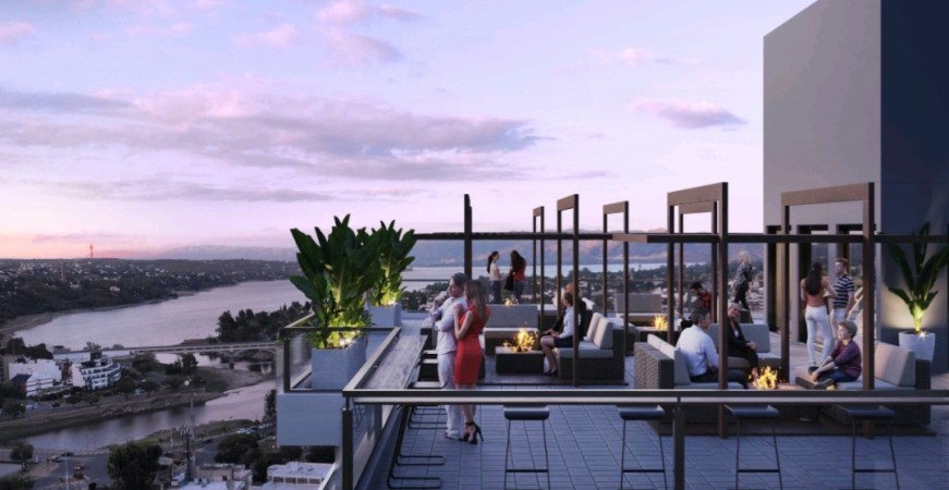 VENTA DPTO 3 DORMITORIOS, 2 BAÑOS, PISO 7 EXCELENTE VISTA CENTRO VILLA CARLOS PAZ!