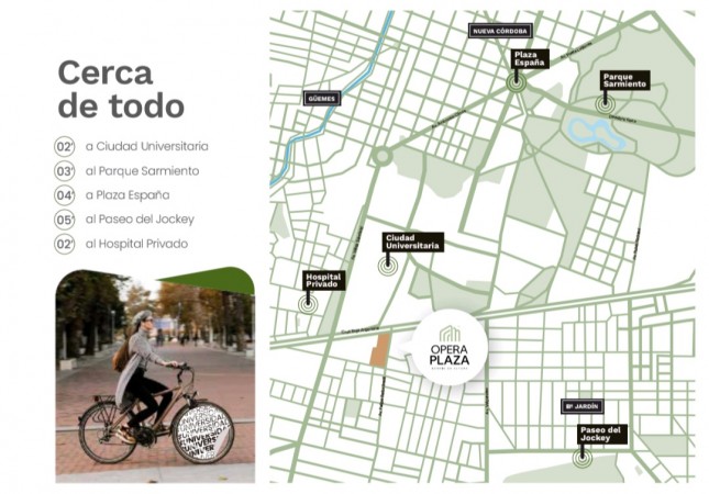 VENTA DPTO OPERA PLAZA CORDOBA - FRENTE A LA CIUDAD UNIVERSITARIA